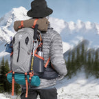 Pentagram Outdoor Hiking Backpack 25L – Waterproof Nylon Frame Pack for Men & Women, Camping & Trekking