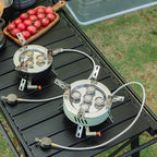 Hike Mount 5-Core Portable Camping Stove with Ignition & Converter