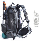 Pentagram Outdoor Hiking Backpack 25L – Waterproof Nylon Frame Pack for Men & Women, Camping & Trekking