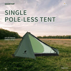 Ultralight Backpacking Pyramid Tent – 900g, 3000mm Waterproof, Thru-Hike Ready