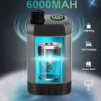 Portable Electric Outdoor Shower Kit – Camping, Car Wash & Bathing Nozzle Set (6000mAh / 8000mAh)