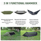 Traveling Eagle Hammock Tent – Waterproof Anti-Mosquito Outdoor Tree Tent | Single-Point Suspension | 200kg Capacity