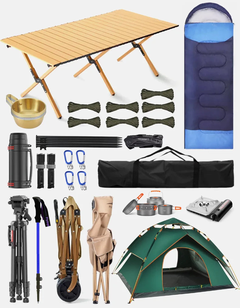 Outdoor Camping Storage Bag – Large Capacity Waterproof Gear Bag for Travel, Canopy, Tent & Egg Roll Table