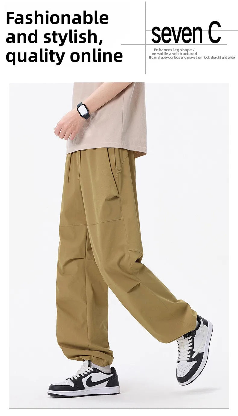 Women's Quick-Dry Outdoor Hiking Pants – Lightweight Parachute Joggers