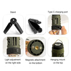 West Tune Camping Light – Portable Tent Canopy Ambient Light, Mosquito Repellent, Emergency Flashlight, Long Lift