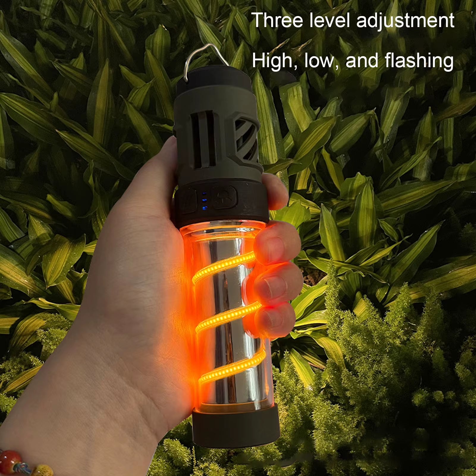 West Tune Camping Light – Portable Tent Canopy Ambient Light, Mosquito Repellent, Emergency Flashlight, Long Lift