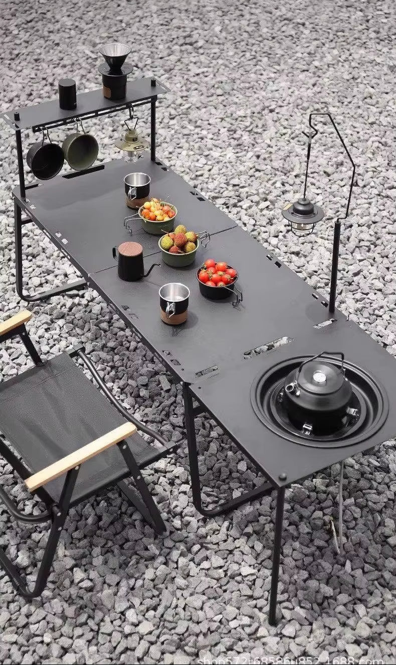 Lurin Outdoor Folding Tactical IGT table – Portable Lightweight Camping Table, Multifunctional Picnic & BBQ Table