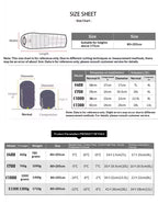 Goose Down Sleeping Bag – Lightweight Mummy Style for Camping & Travel
