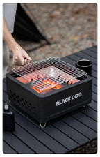 Portable Tabletop Charcoal Grill | Compact BBQ for Camping & Outdoor Cooking