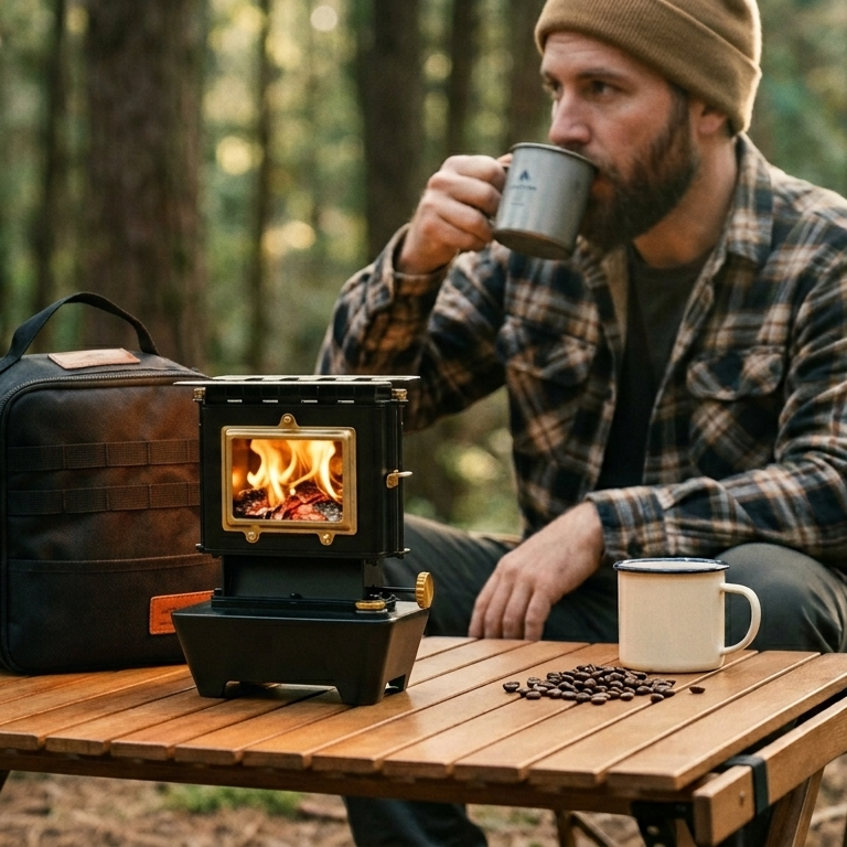 Portable Kerosene Camping Stove – 525ml, 8Hr Burn | Campfire