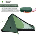 Gituo Pole Tent 3-Season ultralight pyramid backpacking tent, 210x120x105cm, 900g, 3000mm waterproof, trekking pole setup – Campfire

