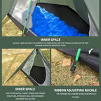 Ultralight Backpacking Pyramid Tent – 900g, 3000mm Waterproof, Thru-Hike Ready