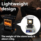 Portable Kerosene Camping Stove – 525ml, 8Hr Burn | Campfire