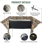 Traveling Eagle Hammock Tent – Waterproof Anti-Mosquito Outdoor Tree Tent | Single-Point Suspension | 200kg Capacity