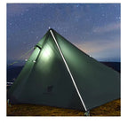 Ultralight Backpacking Pyramid Tent – 900g, 3000mm Waterproof, Thru-Hike Ready
