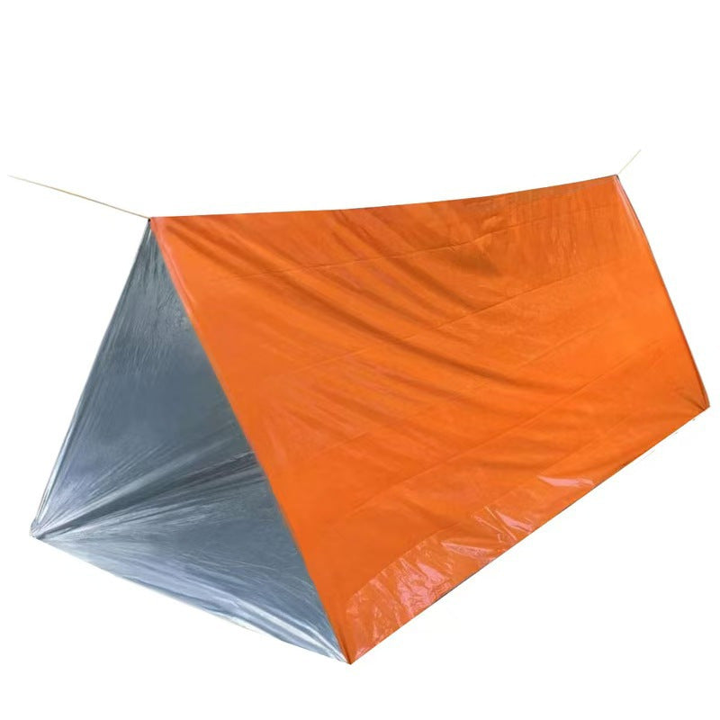 Emergency PE Survival Blanket, Sleeping Bag & Tent – Outdoor Camping First Aid Kit