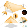 Campfire Ultralight Rain Fly Shelter Tent 320g Waterproof 1500mm 20D Polyester – side view

