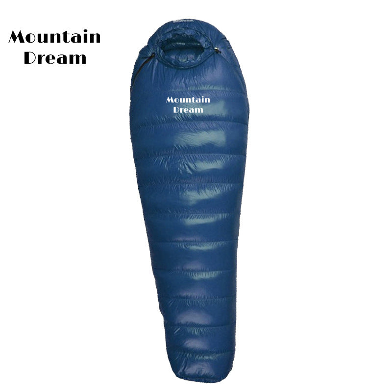 Ultralight Mummy Down Sleeping Bag – Duck Down, 3-Season