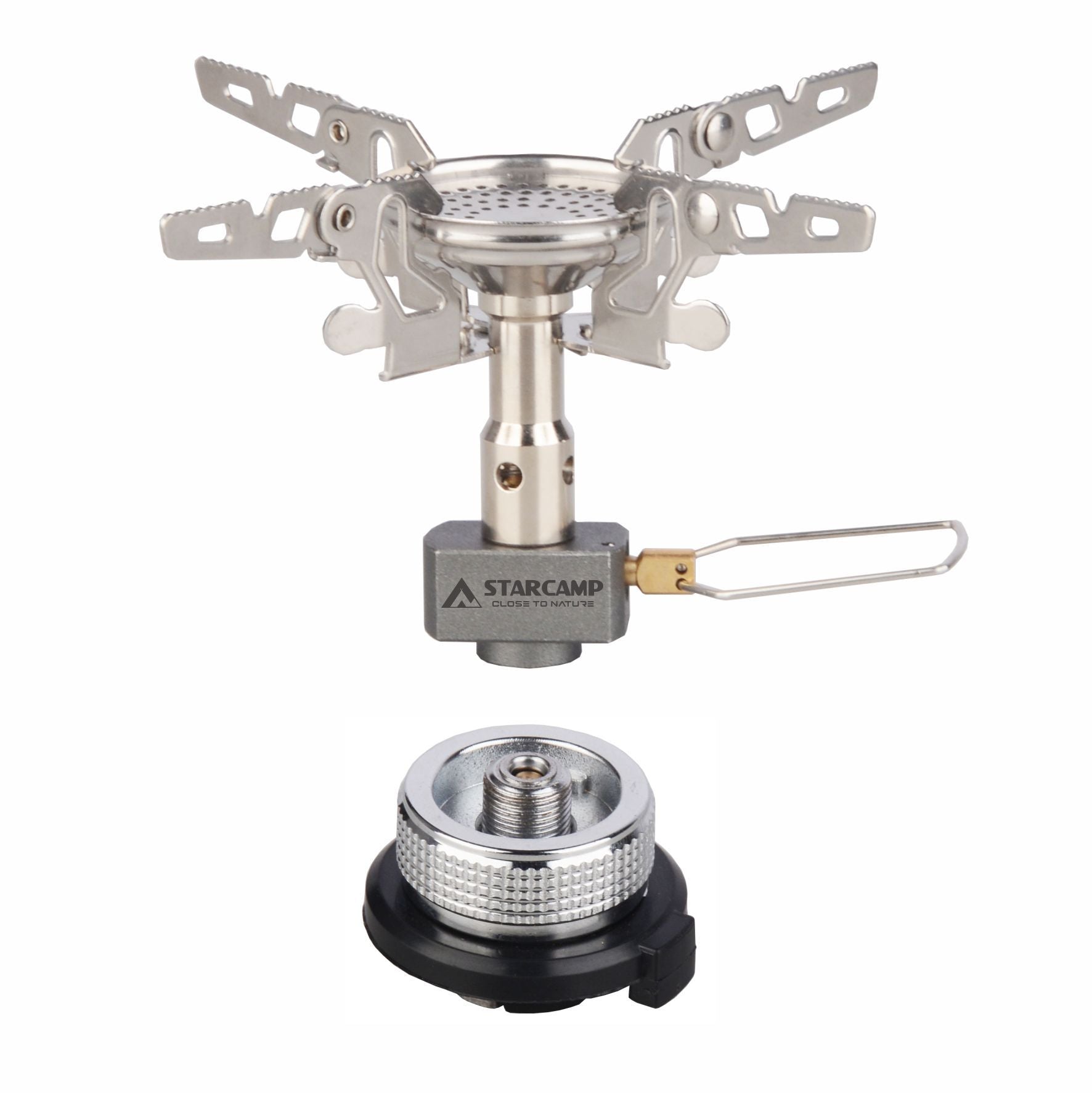 STARCAMP 3000W Outdoor Mini Cassette Stove – Picnic & Camping Gas Burner