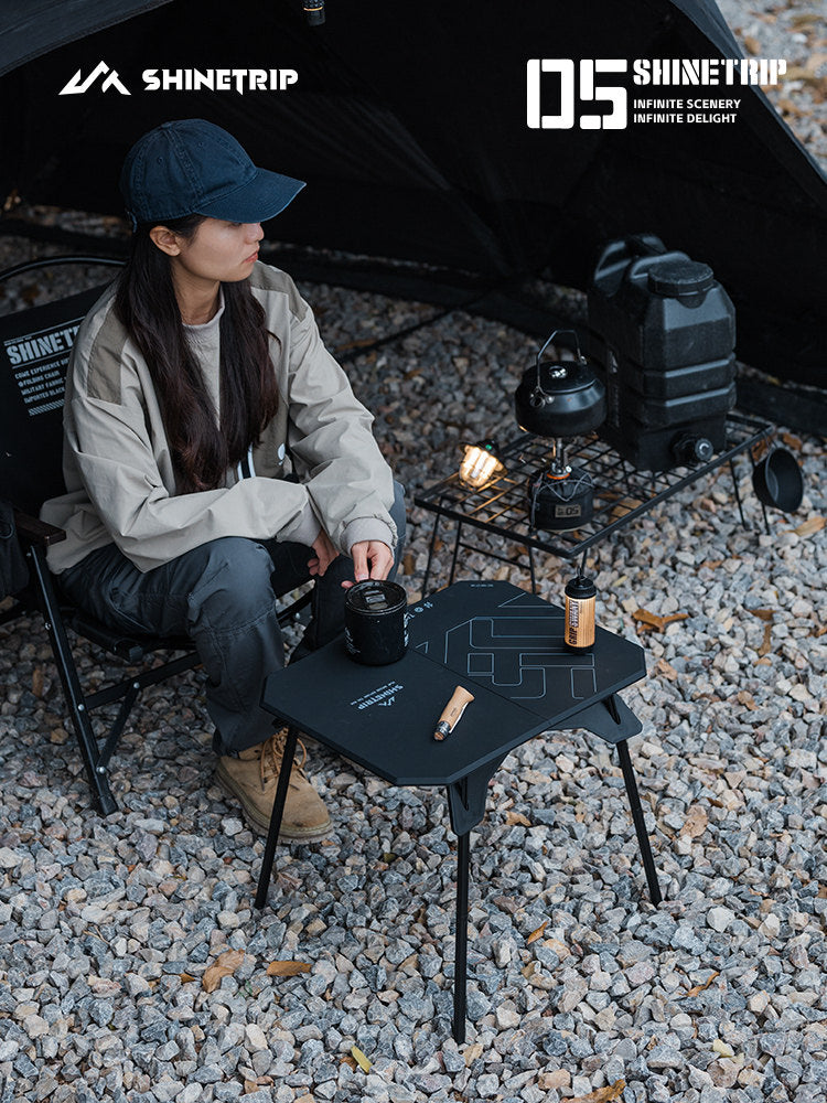 Mountain Fun Portable Folding Camping Table – Lightweight Mini Outdoor Table