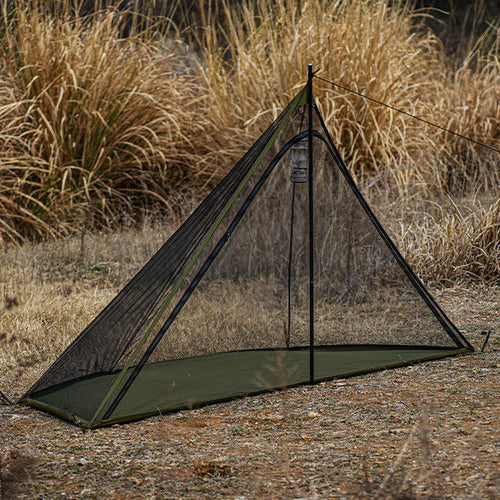 4 Seasons Bushcraft Tent – TC Cotton & Polyester, Aluminum Frame