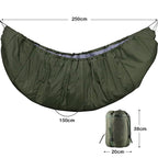 Outdoor Hammock Sleeping Bag – Lightweight Warm Quilted Underquilt for Camping
