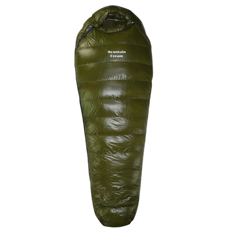 Ultralight Mummy Down Sleeping Bag – Duck Down, 3-Season