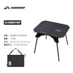 Mountain Fun Portable Folding Camping Table – Black
