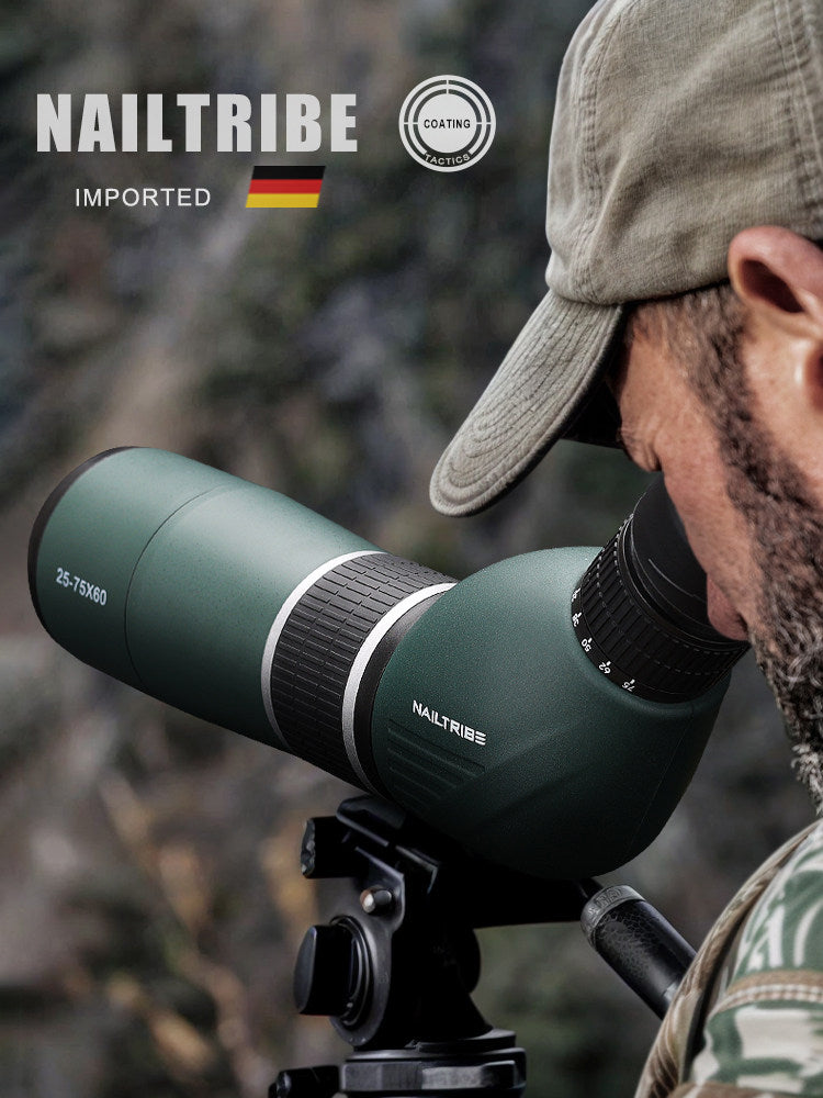 NAILTRIBE 25-75x60 HD Zoom Telescope – Waterproof Spotting Scope for Camping & Stargazing