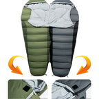 BSWolf Mummy Sleeping Bag – Linkable Adult Camping Sleeping Bag | 5°C Rating