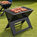 Portable Folding Charcoal BBQ Grill – Thick Heavy-Duty Outdoor Camping & Picnic Grill
