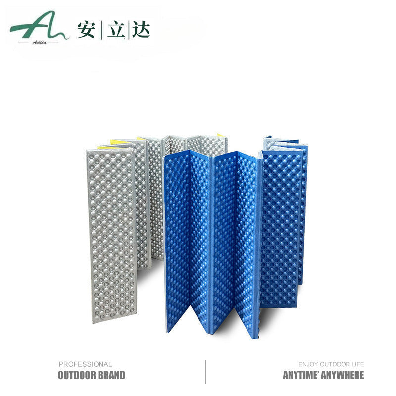 Outdoor Camping Folding Foam Mat – XPE Egg Crate Moisture-Proof Sleeping Pad for Tent & Picnic