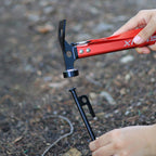 XITU A078 Multi-Tool Camping Hammer – Carbon Steel Head | Nail Puller, Flat Shovel & Bottle Opener