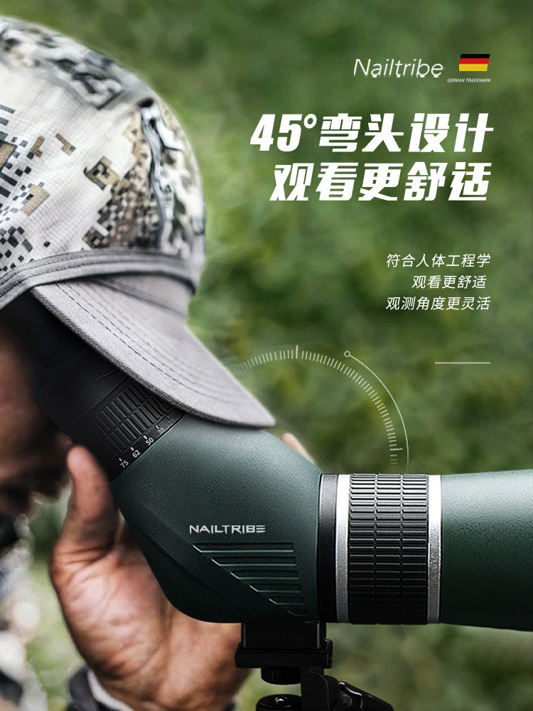 NAILTRIBE 25-75x60 HD Zoom Telescope – Waterproof Spotting Scope for Camping & Stargazing