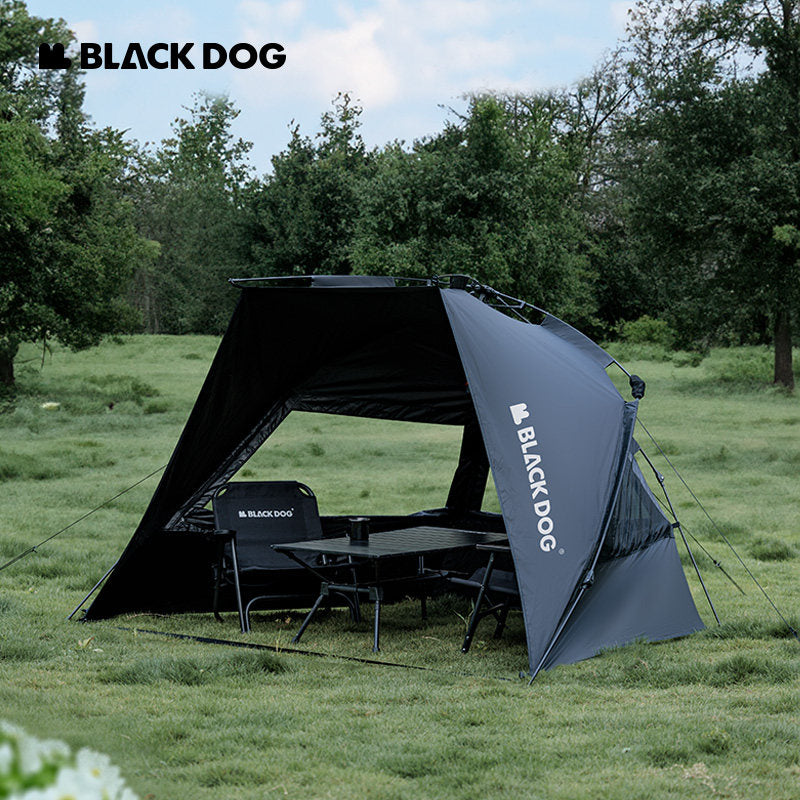 Blackdog Auto Pop-Up Sun Shade Tent – 4-Season Camping Shelter | Vinyl & Oxford | 2000mm Waterproof | 4.3kg