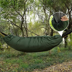 Outdoor Hammock Sleeping Bag – Lightweight Warm Quilted Underquilt for Camping