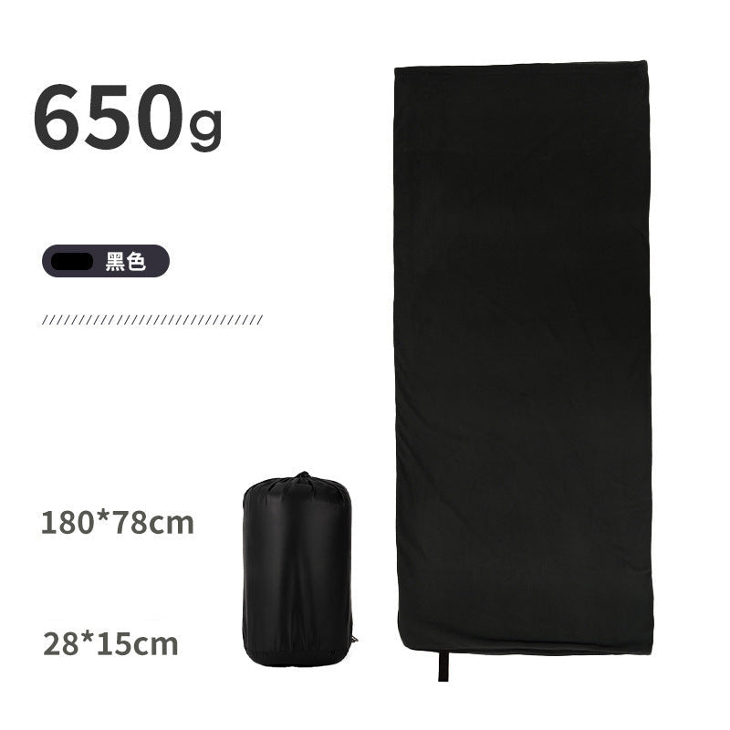 Polar Fleece Sleeping Bag Liner – Lightweight Portable All-Season Hotel & Camping Sleep Sack