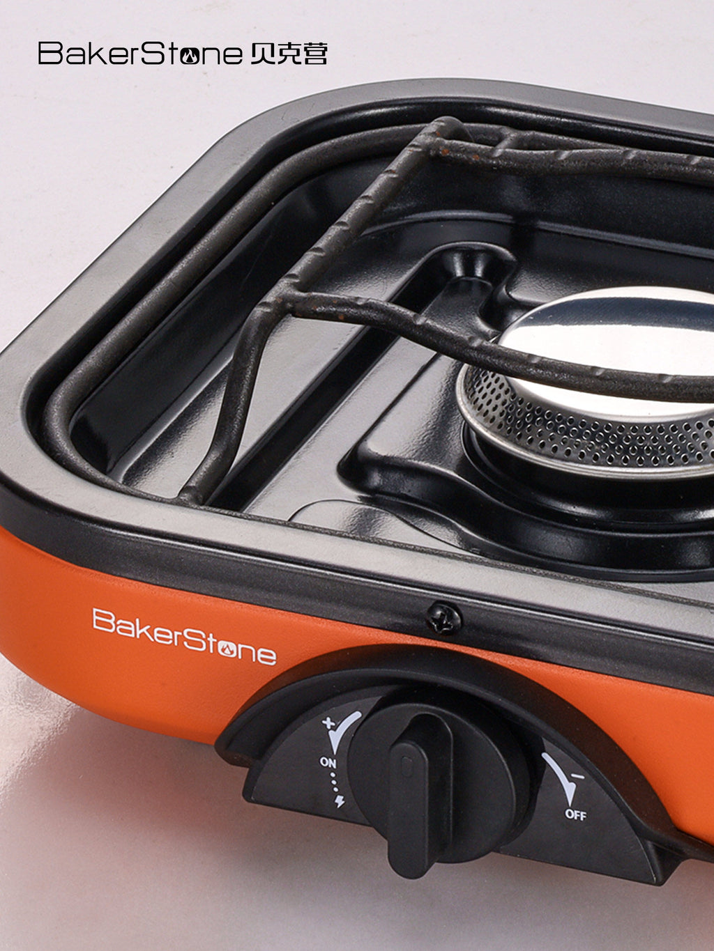 Bakerstone Portable Camping Stove – Windproof Gas Shell Stove for Picnic & Outdoor Cooking