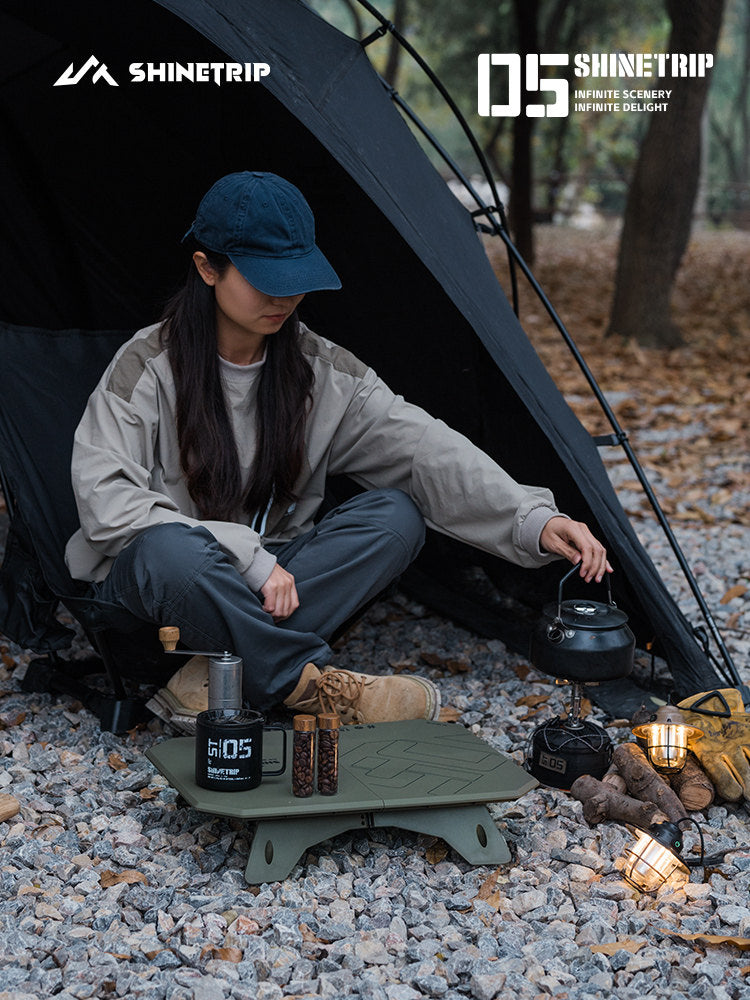 Mountain Fun Portable Folding Camping Table – Lightweight Mini Outdoor Table