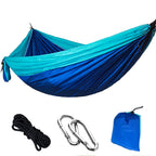 Outdoor Nylon Parachute Hammock – Lightweight Camping Swing Hanging Chair, Single & Double