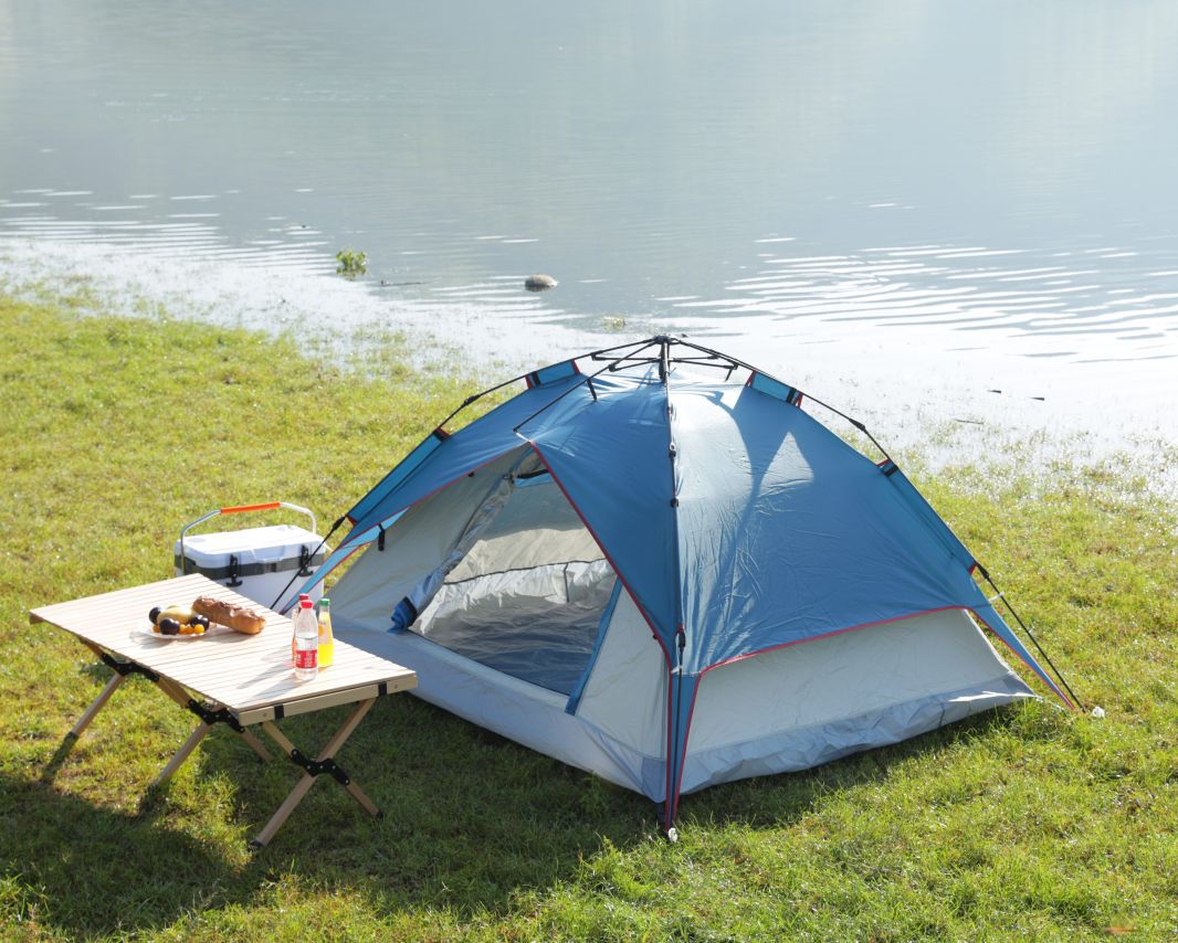 Auto-Setup Family Tent – Double-Layer, 3-4 Person, 4-Season