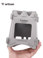 WS009 Titanium Wood Burning Camp Stove – Ultralight Portable Outdoor Furnace
