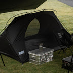 Outdoor Camping Tent 3-Season 2-Person – Black
Outdoor Camping Tent 3-Season 2-Person – Black, side view
Outdoor Camping Tent 3-Season 2-Person – Black, interior view
