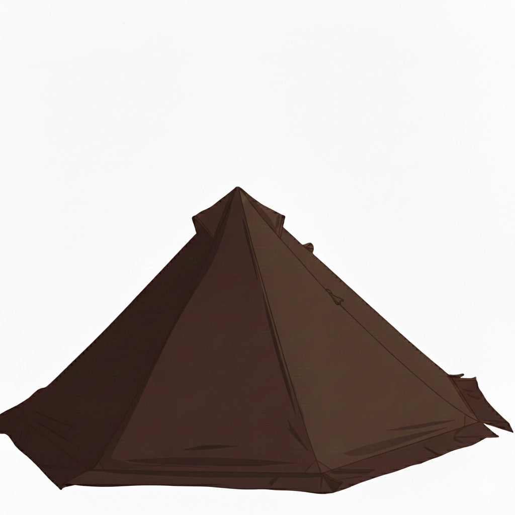 1-Person Ultralight Pyramid Tent – 4-Season with Snow Skirt | Hipier