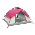 Auto-Setup Family Tent – Double-Layer, 3-4 Person, 4-Season