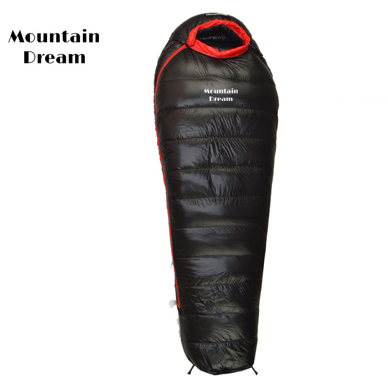 Ultralight Mummy Down Sleeping Bag – Duck Down, 3-Season