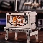 Portable Campfire Stove – Stainless Steel Wood-Burning Outdoor Stove for Camping | Campfire
