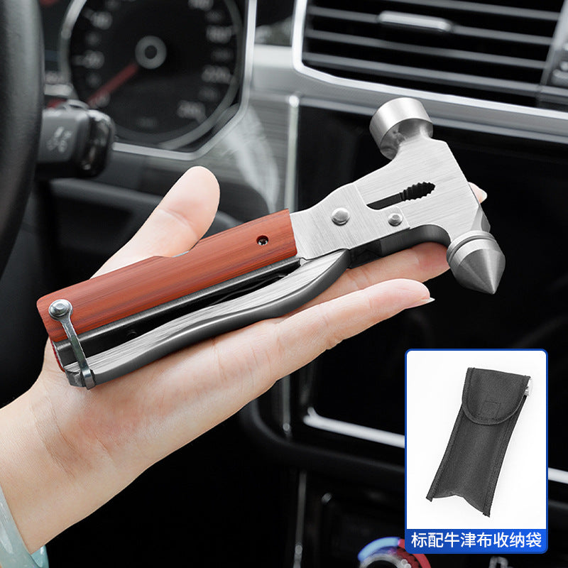 Stainless Steel Structural Rescue Hammer – Multi-Function Emergency Window Breaker (Tapered / Claw / Axe Head)