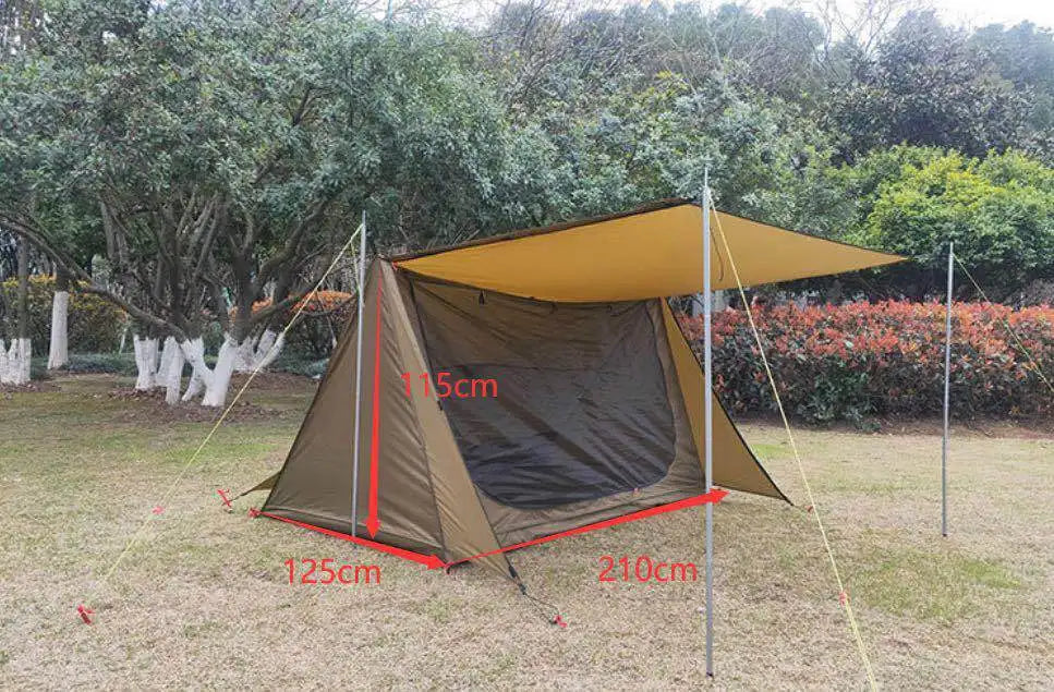 Ultralight Double-Layer 2-Person Tent – Summer | Follow the Wind