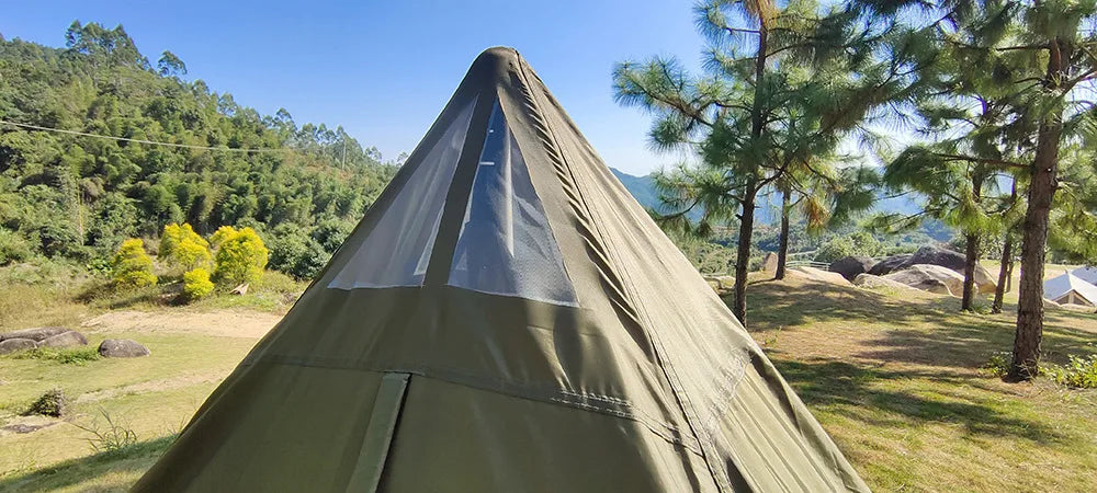 Indio Single-Layer High Tent – 1-Person Ultralight Backpacking Tent